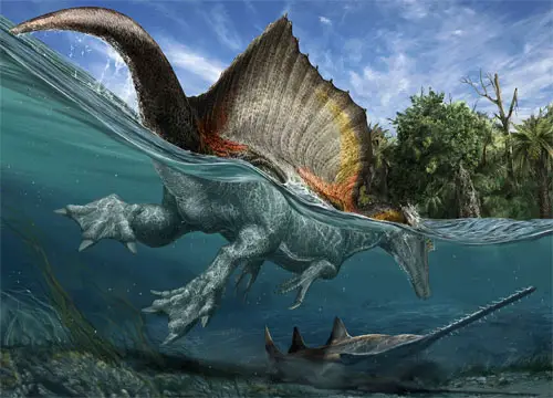 Could dinosaurs swim?